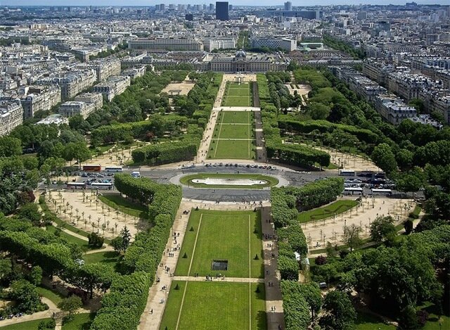 Champs-Elysees или Елисейские поля в Париже