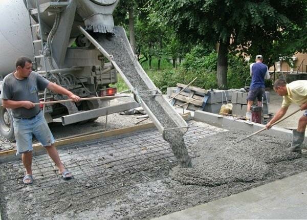 Готовый бетон для стройплощадок