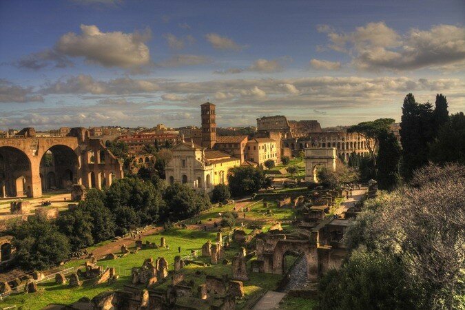 Рим - город на семи холмах